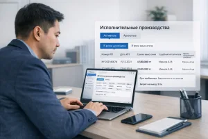 Проверка исполнительных производств компании в Казахстане
