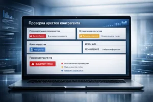 Проверка арестов по ИИН и БИН в Казахстане в сервисе Kiberon